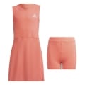 adidas Tennis-Kleid Pop-Up 2022 mit separater Innenshort korallenrot Mädchen
